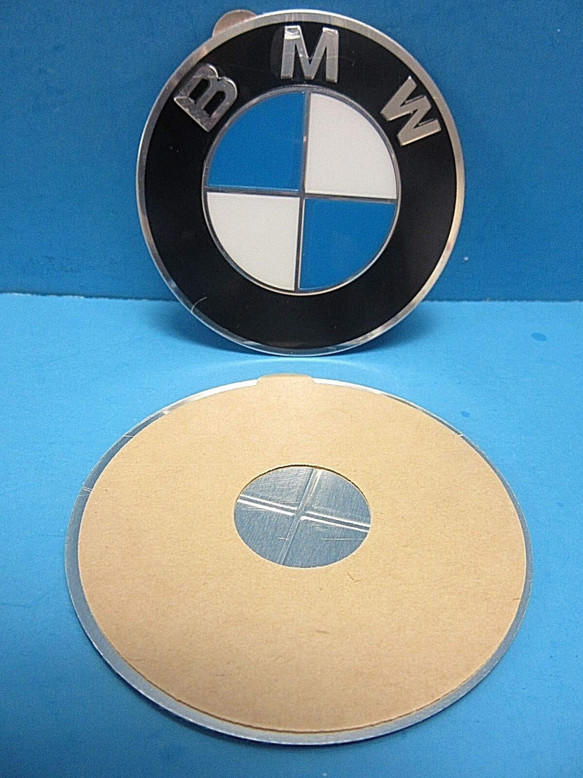 1 Genuine Wheel Center Cap Emblem BMW OEM # 36136758569 70.0mm 2.7