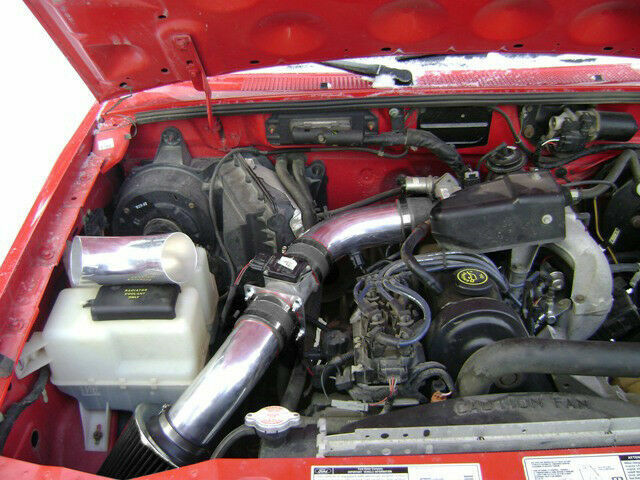 BCP BLACK 95-97 Ford Ranger Mazda B2300 2.3L L4 Short Ram Air Intake + Filter