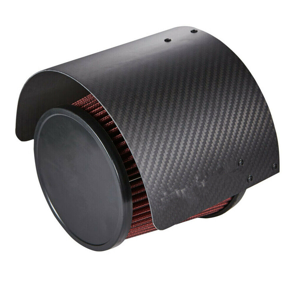 Air Intake Filter Heat Shield Cover+3\'\' Air Filter For Racing Car 2.5\