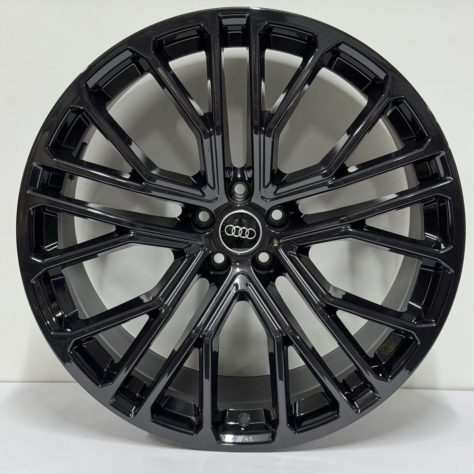 2024 Factory Audi Wheel Rim 22 inch SQ8 RS Black Optics Genuine OEM 22X10