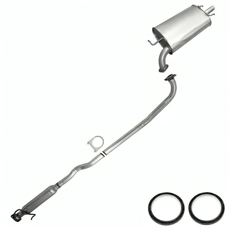 Resonator Pipe Muffler Exhaust System kit fits: 2003-2006 Toyota Camry 2.4L