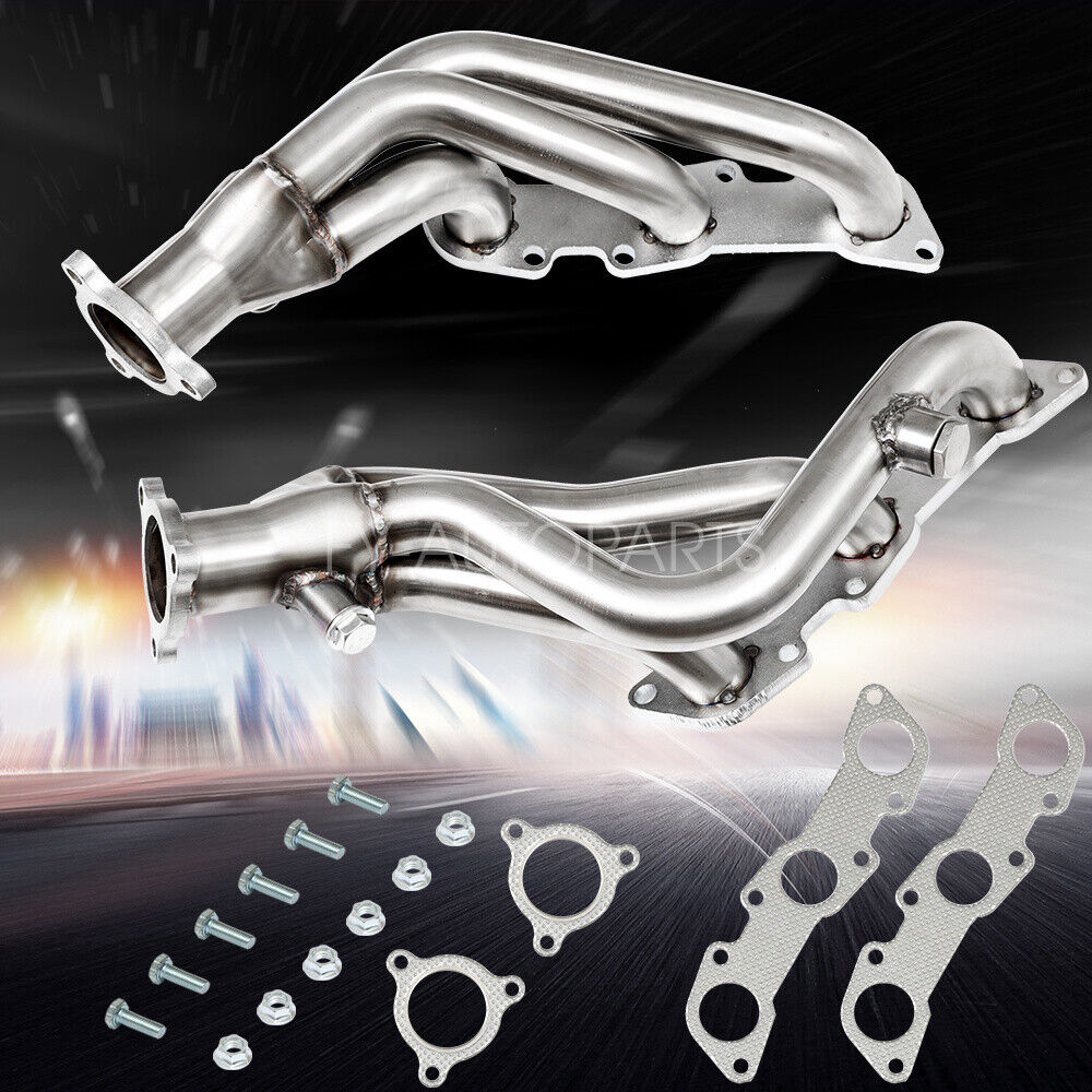 STAINLESS RACING HEADER EXHAUST MANIFOLD FOR 98-04 NISSAN FRONTIER/PATHFINDER V6
