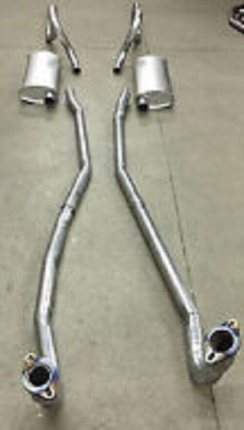 1966 1967 CHARGER CORONET BELVEDERE 361 383 440 DUAL EXHAUST ALUMINIZED