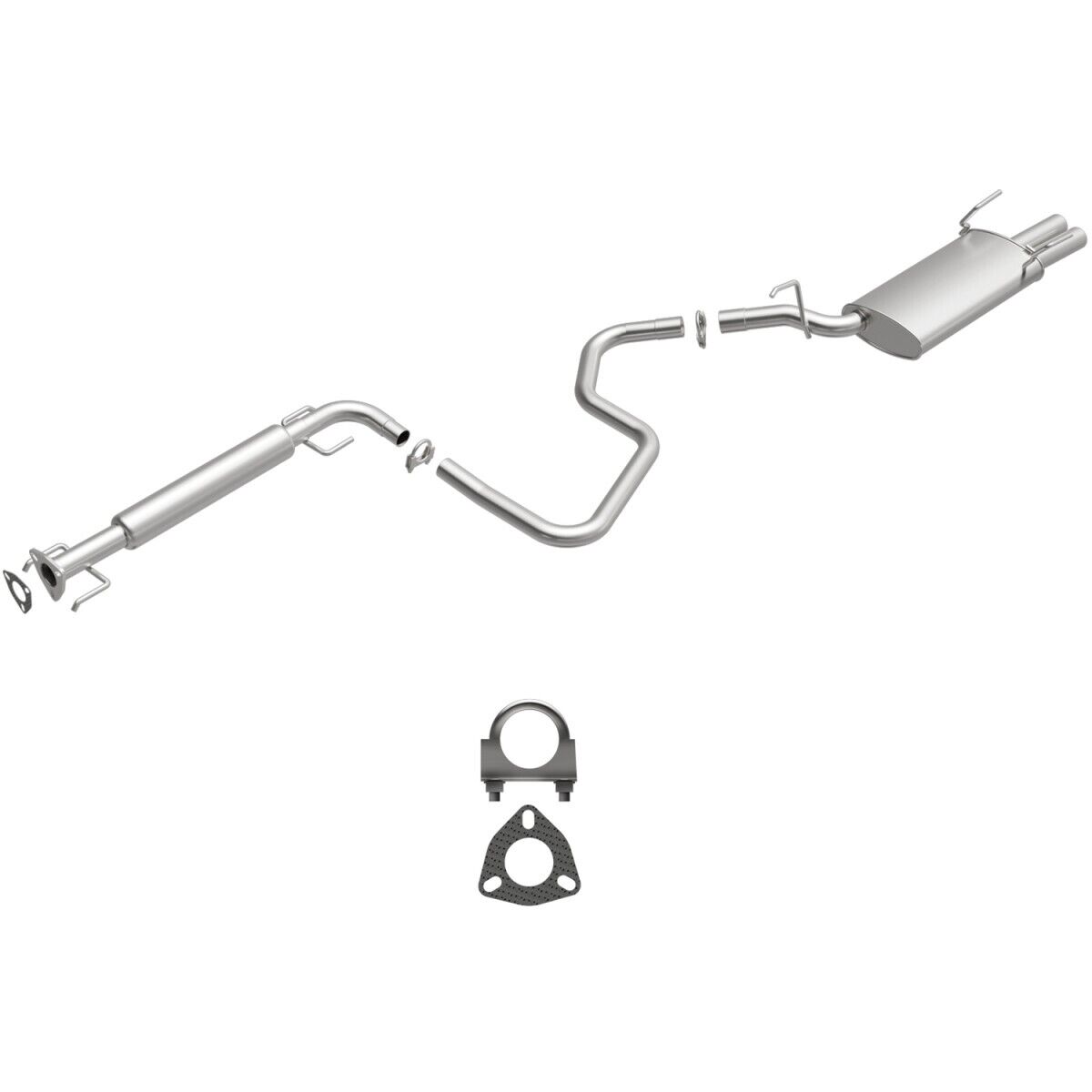 106-0587 BRExhaust Exhaust System for Saturn L300 LS2 LW300 LW2 2000