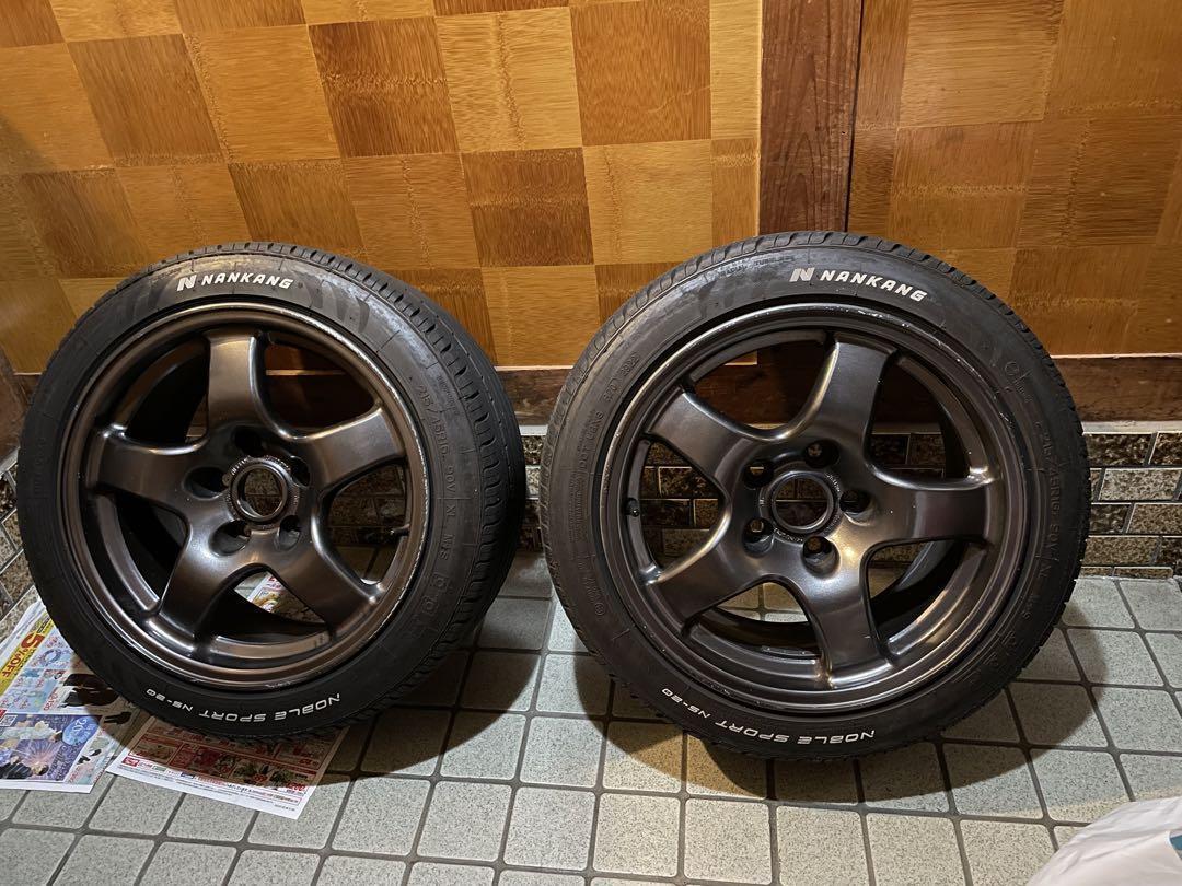 JDM R32 Skyline GT-R genuine wheels 16 inch 8j+30 114.3 2wheels No Tires