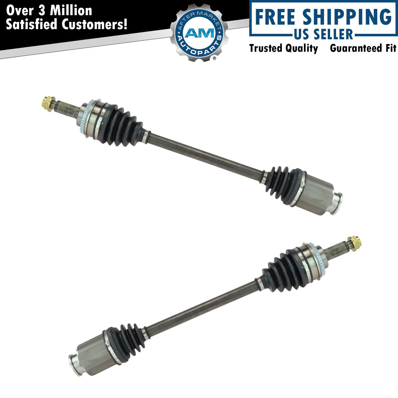 Front CV Joint Axle Shaft Pair L & R For Legacy Impreza Forester Set Of 2