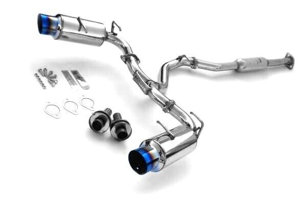 Invidia N1 60mm Dual Catback Exhaust Titanium Tip For  Scion FR-S & Subaru BRZ