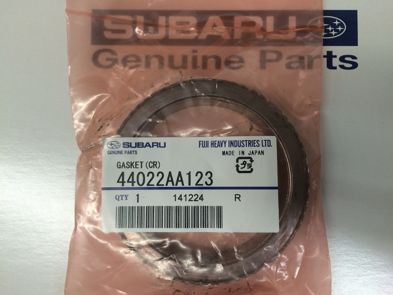 Genuine Subaru Downpipe to Catback Donut Gasket WRX STi Forester Legacy NEW OEM 