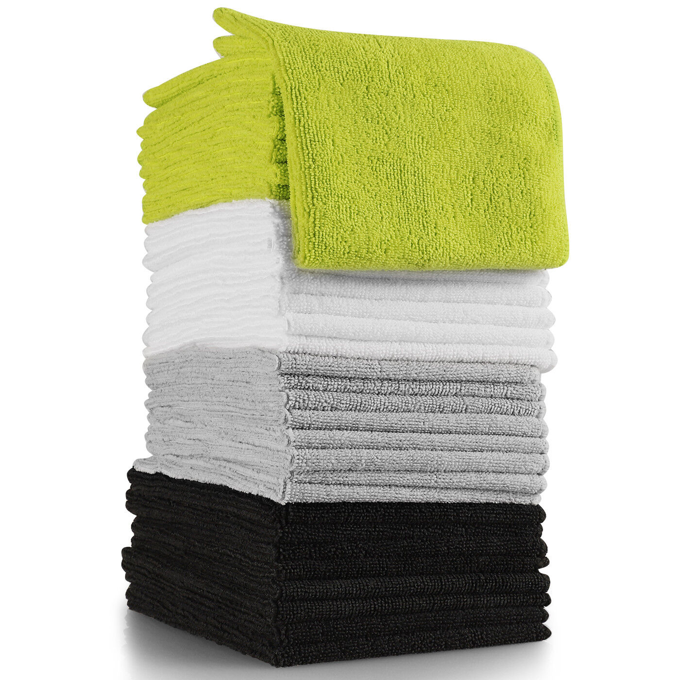 Microfiber Cleaning Cloth 32 Pack Set Towel Duster Rag for Car Truck Van SUV