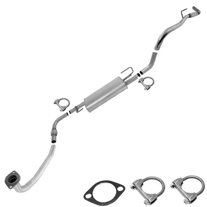 Front Pipe Muffler Assembly Exhaust Kit fits: 05-18 Frontier 09-12 Equator