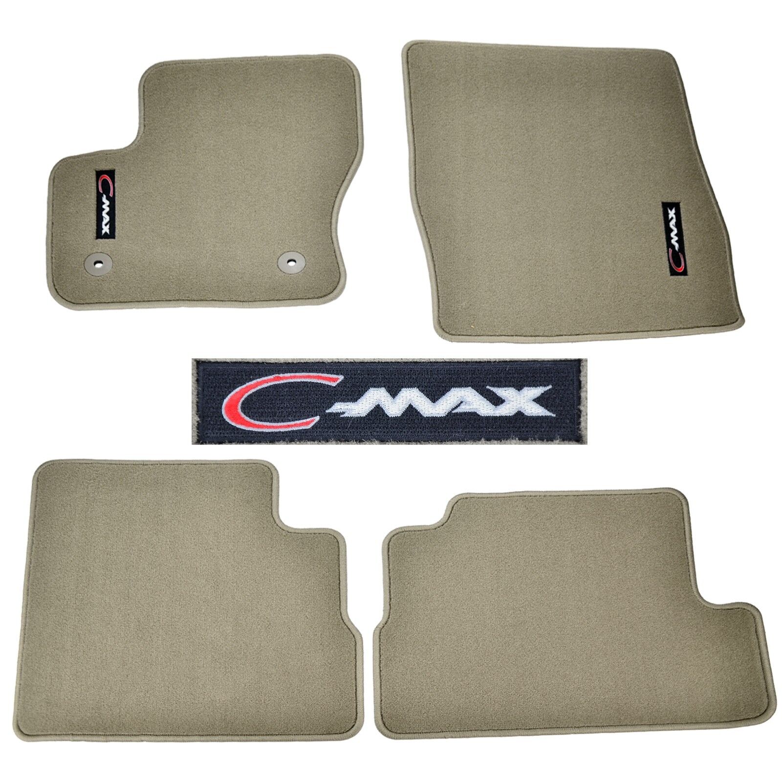 OEM NEW 2013-2018 Ford C-Max Contour Tan Carpet Floor Mat Set DM5Z5413300AA