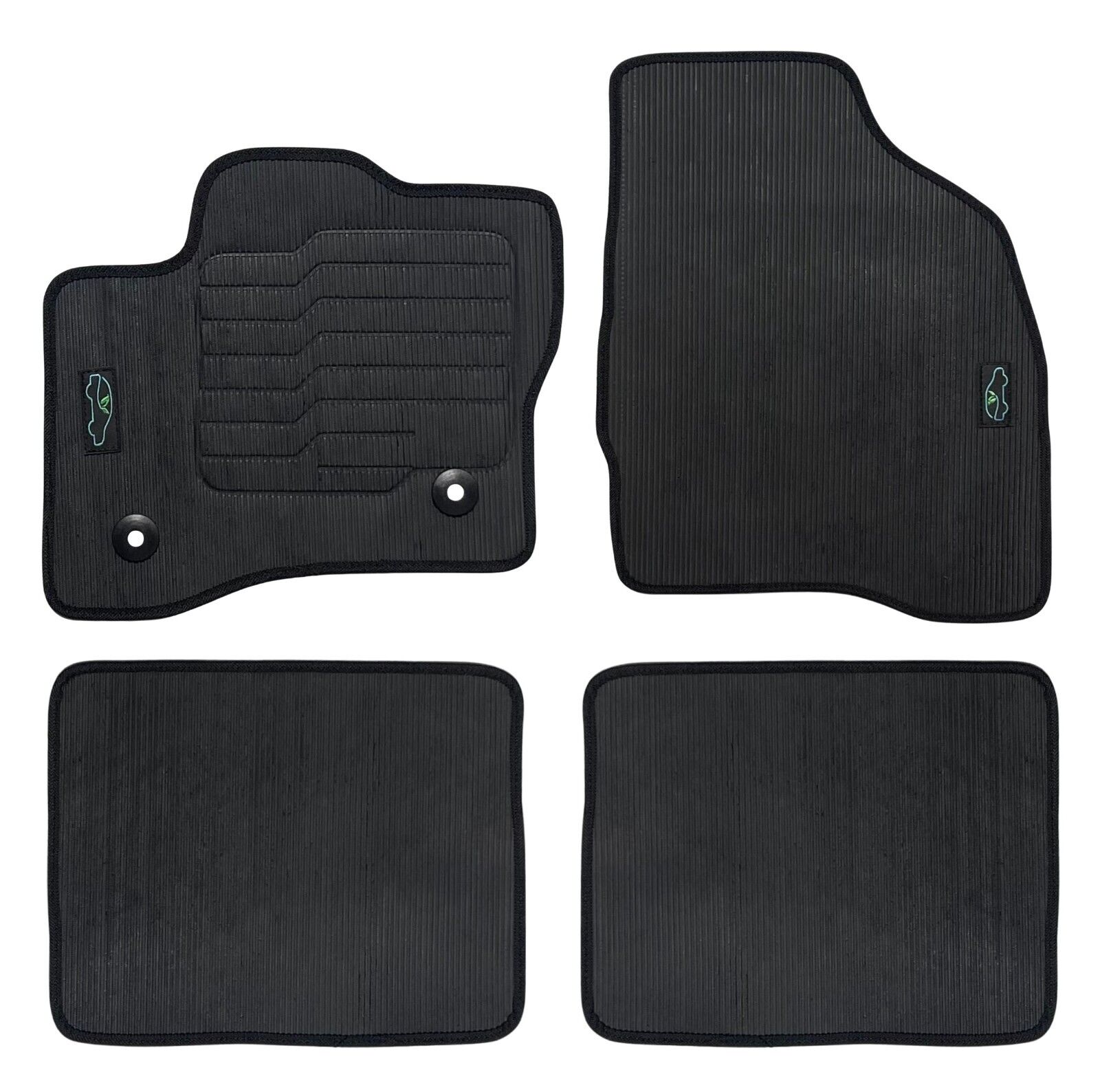 All Weather Floor Mats Fit for 2010 to 2019 Ford Taurus Front and Rear ecoMats
