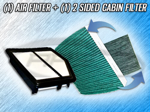 AIR FILTER HQ CABIN FILTER COMBO FOR 2013 2014 2015 HONDA CIVIC - 1.8L ONLY