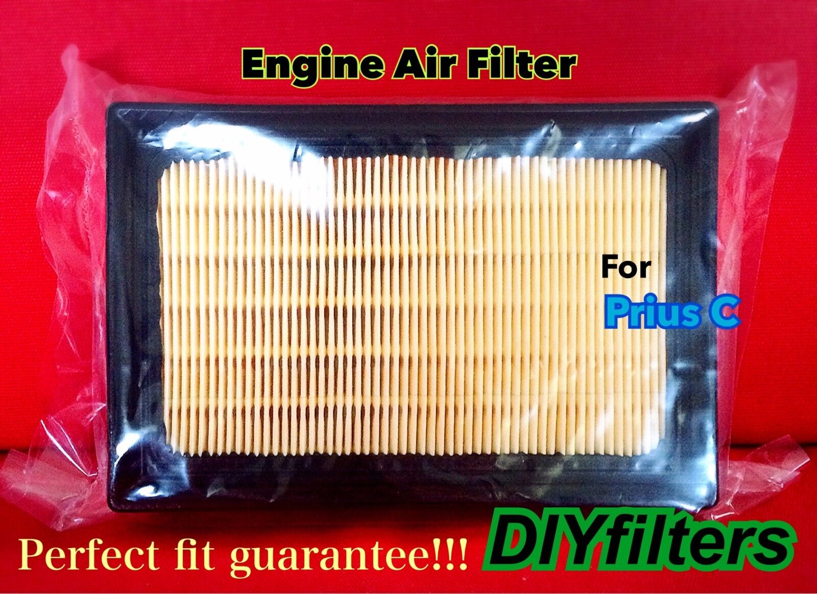 Premium Quality Engine Air Filter for 2012 - 2021 Toyota Prius C 1780121060
