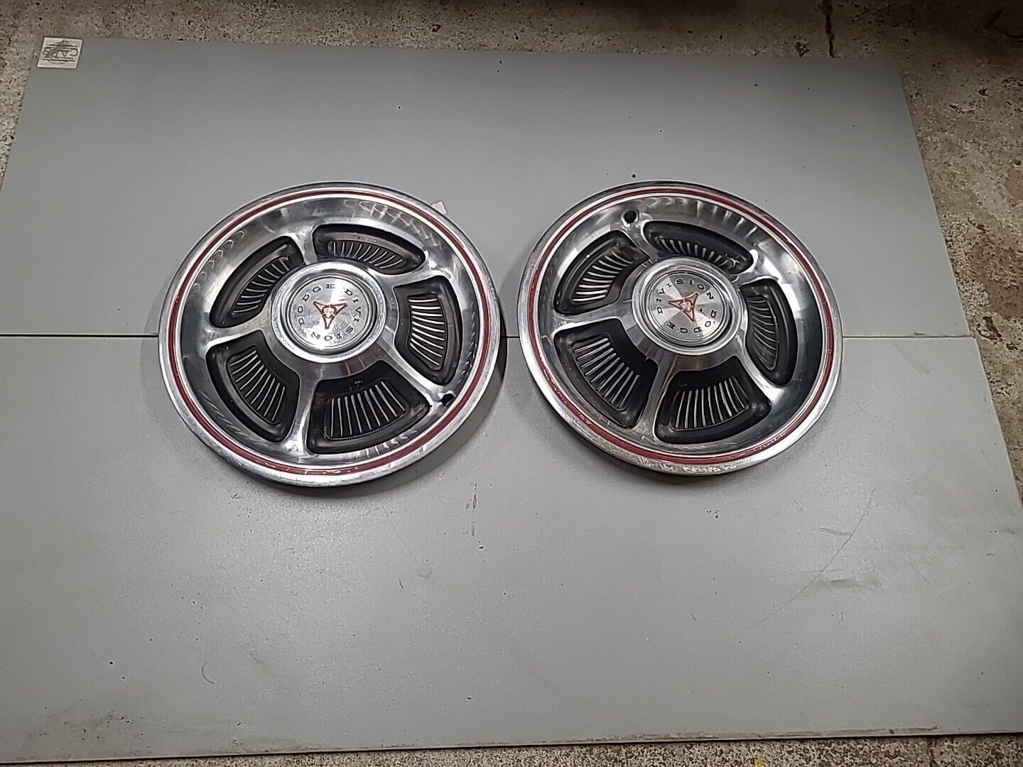 (2) 1970 Dodge Charger RT Hubcap Coronet Wheel Cover 