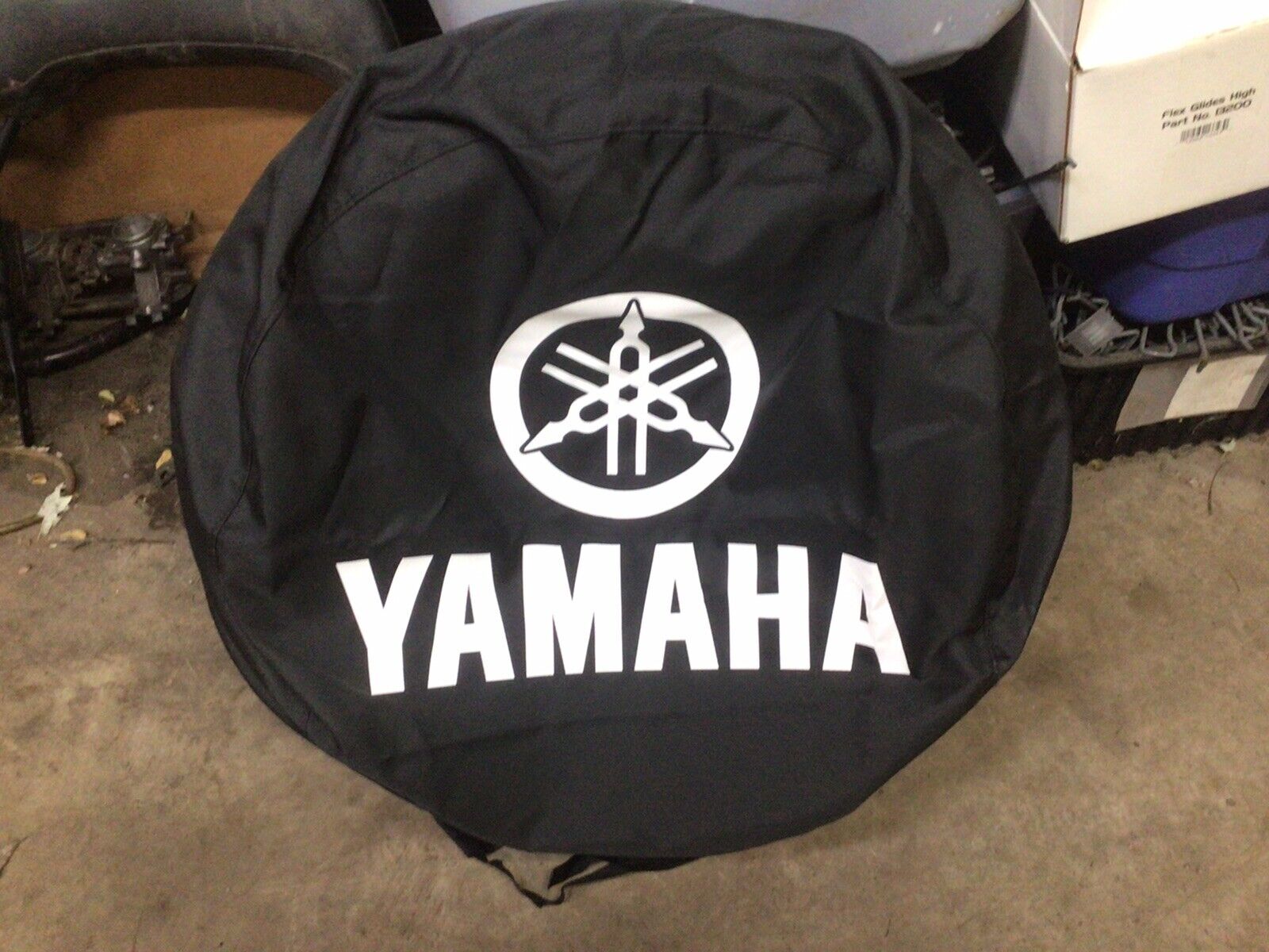 YAMAHA  Car camper trailer Spare ￼￼ TIRE COVER Snowmobile Motorcycle