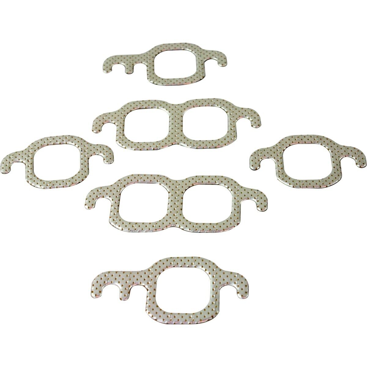MS9275B Felpro Set of 6 Exhaust Manifold Gaskets for Chevy Express Van Suburban