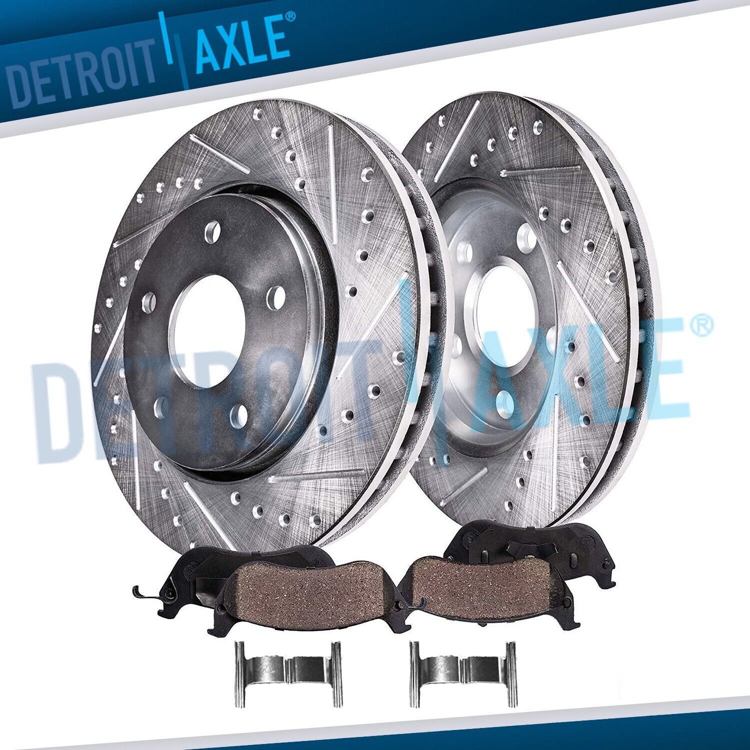 Front Drilled Brake Rotors Brake Pads for Lexus GS200T GS350 GS450H IS200T IS350