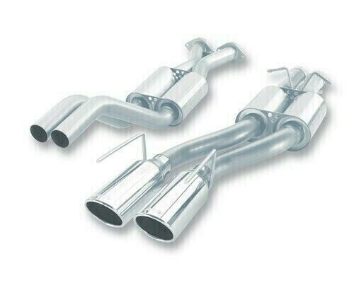 Borla 140245 Stainless S-Type Exhaust for 06-10 Jeep Grand Cherokee SRT-8 6.1L