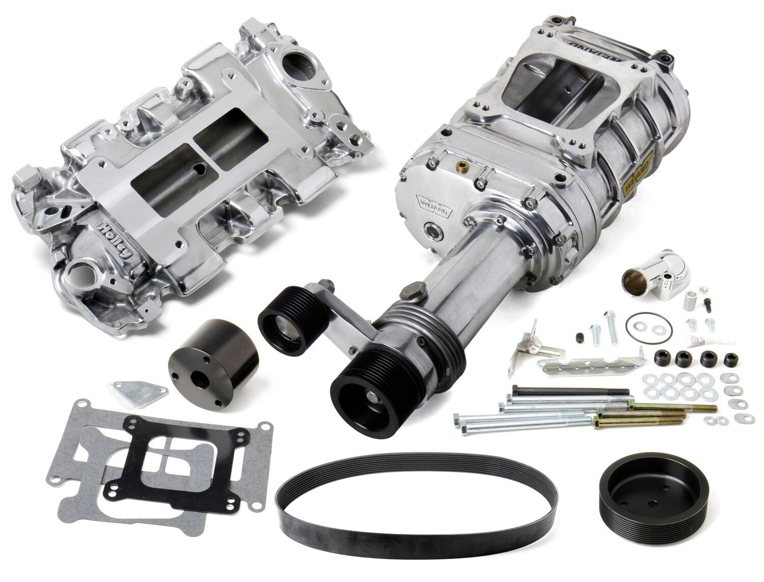 Weiand 7750-1 Pro-Street Supercharger Kit