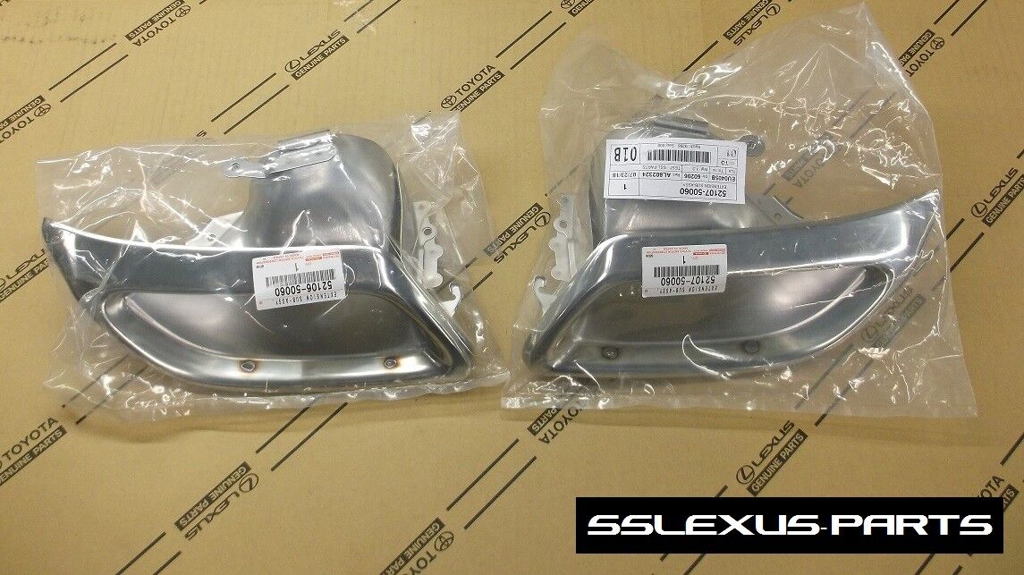Lexus LS460 LS600HL (2007-2009) OEM Genuine EXHAUST TIPS Set (x2)