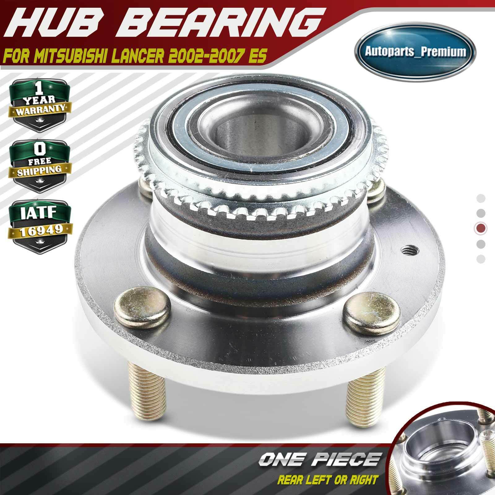 Rear Left or Right Wheel Hub Bearing Assembly for Mitsubishi Lancer 2002-2007 ES
