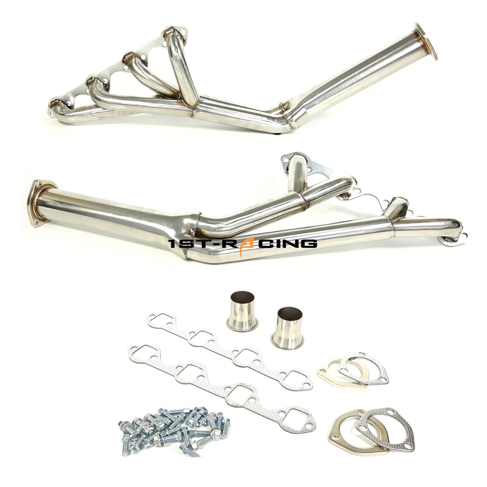 Tri-Y Exhaust Headers For 64-70 Ford Fairlane Falcon Mustang 260 289 302 US SHIP