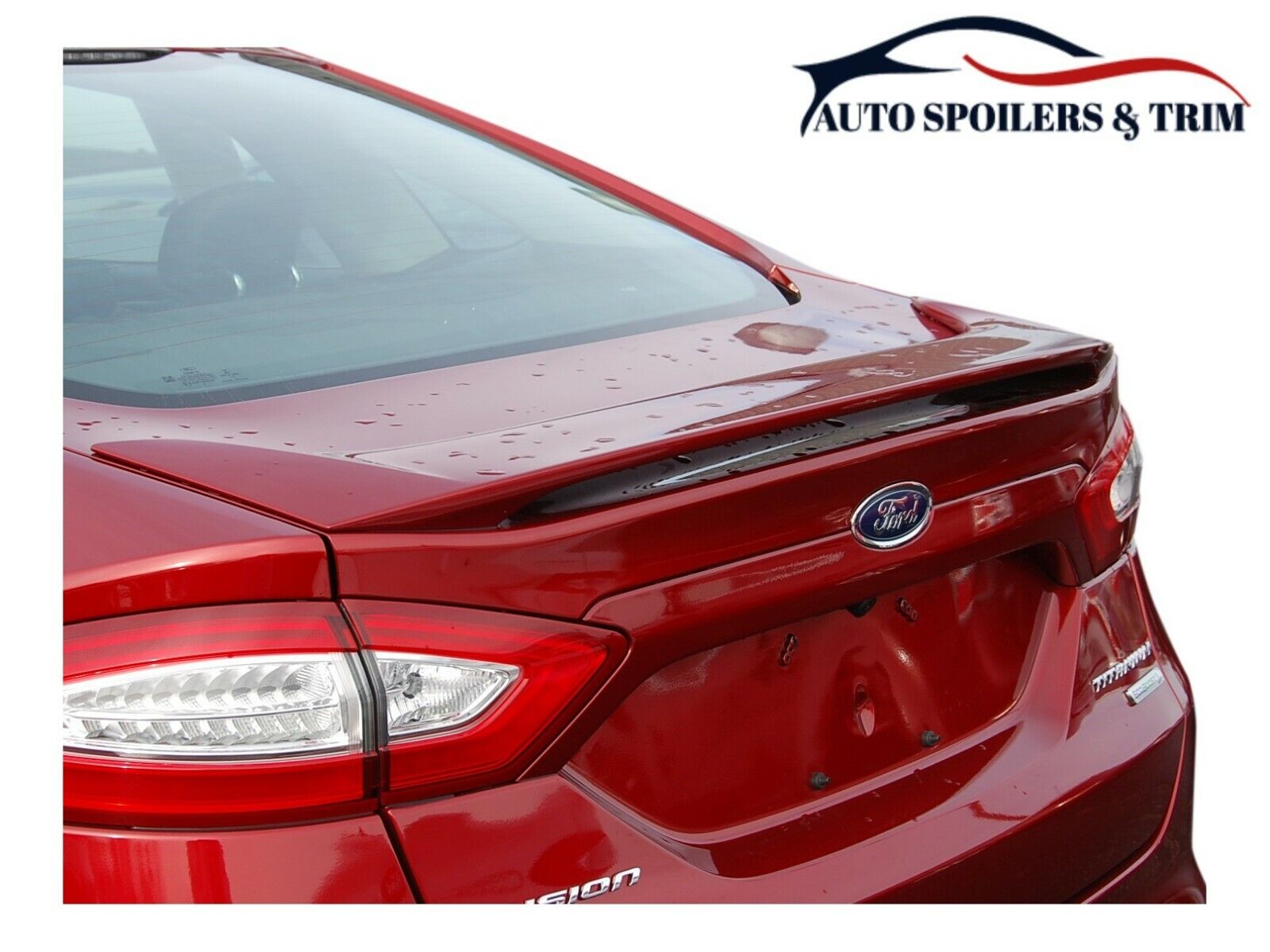 #525 PAINTED FACTORY STYLE SPOILER fits the 2013 - 2020 FORD FUSION
