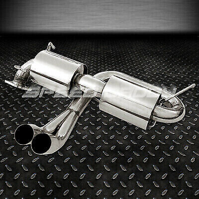 FOR 00-05 TOYOTA MR2 SPYDER 1.8L STAINLESS CATBACK EXHAUST SYSTEM 3
