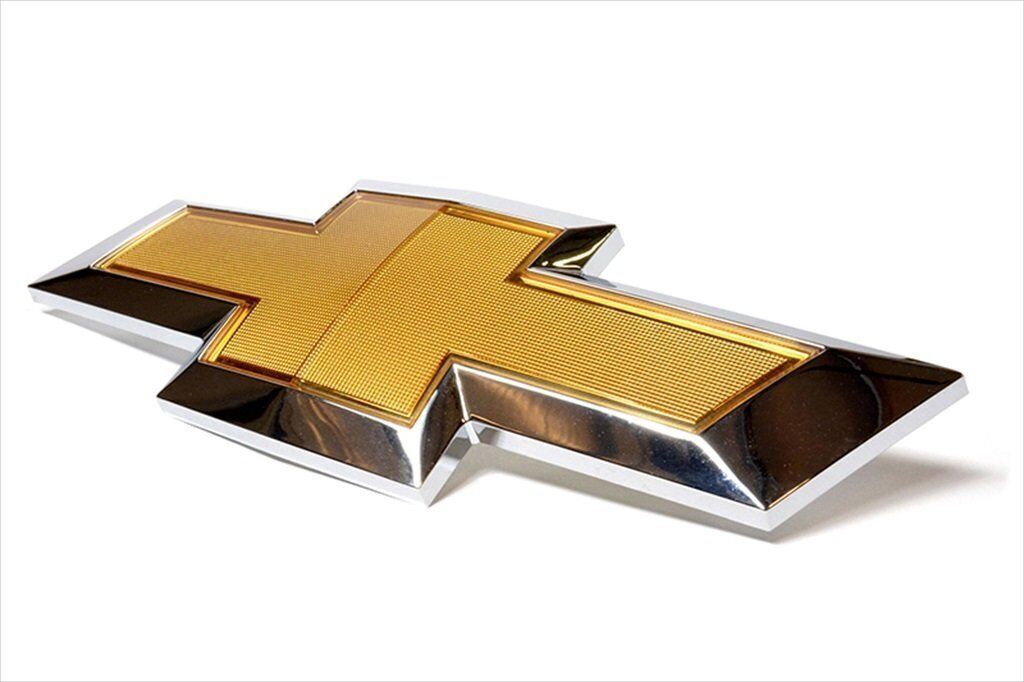 OEM NEW Front Bumper Grille Gold Bowtie Emblem Badge 13-16 Malibu 23131644