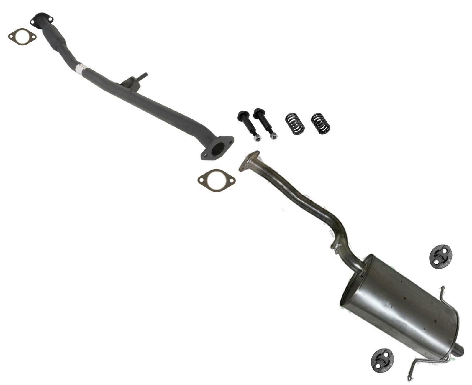 Middle Resonator & Muffler Exhaust System for Subaru Forester 1999-2002