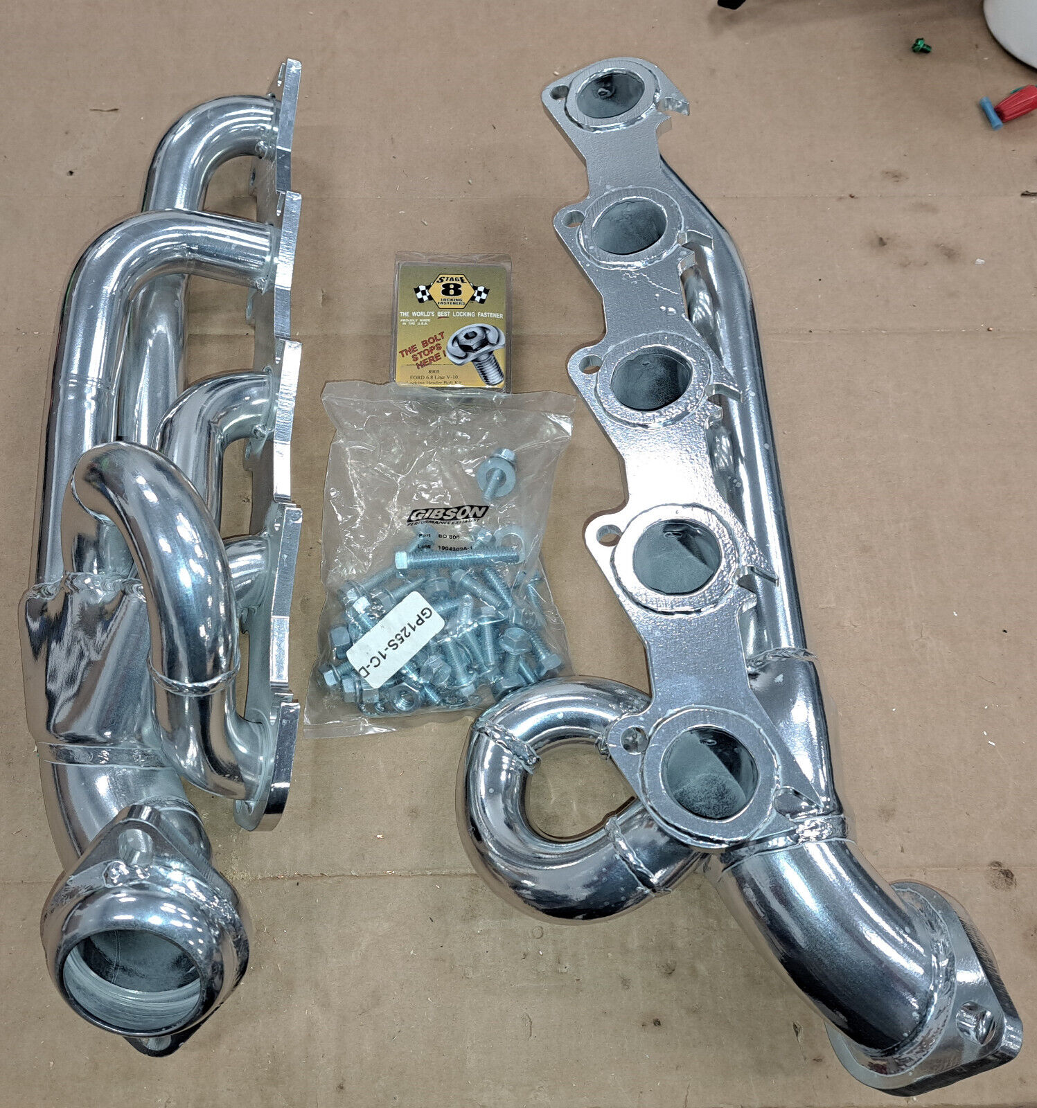 Gibson GP125S-1C Headers with Extras (00-05 Ford Excursion / 99-05 Ford F250/F3