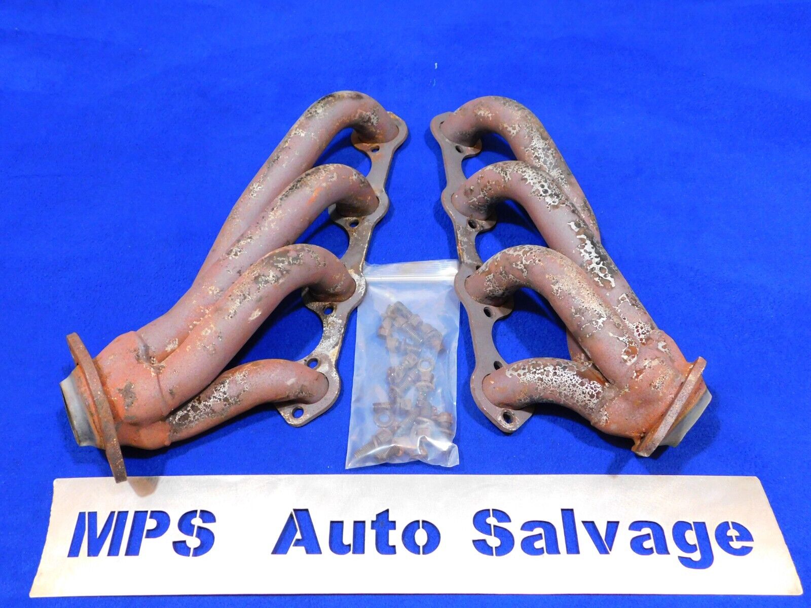 1987-1993 Ford Mustang 302 5.0L Aftermarket Headers Good Used Take Offs I01