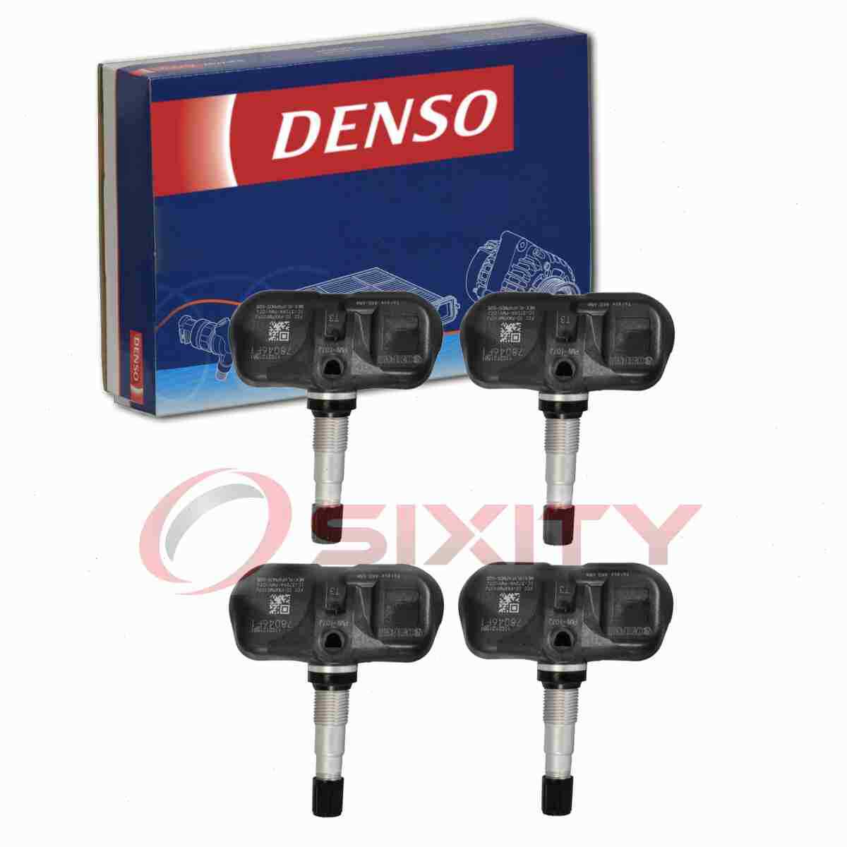 4 pc Denso Tire Pressure Monitoring System Sensors for 2011-2016 Lexus km
