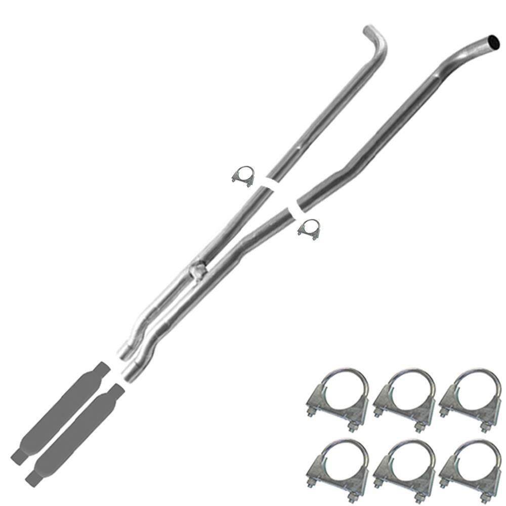 Exhaust Resonators and H Pipe fits: 2008-2009 Cadillac CTS 3.6L vin:7