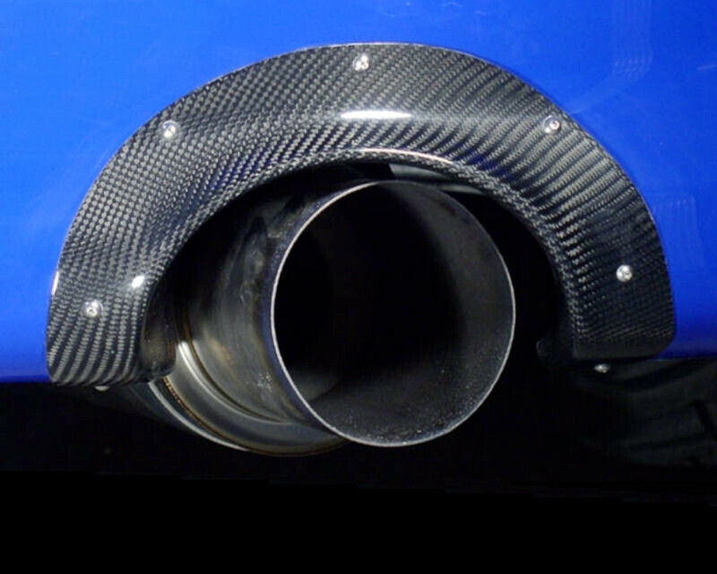 Fit For Carbon Fiber 03-06 Evolution Lancer EVO 8 9 Rear Exhaust Heat Shield