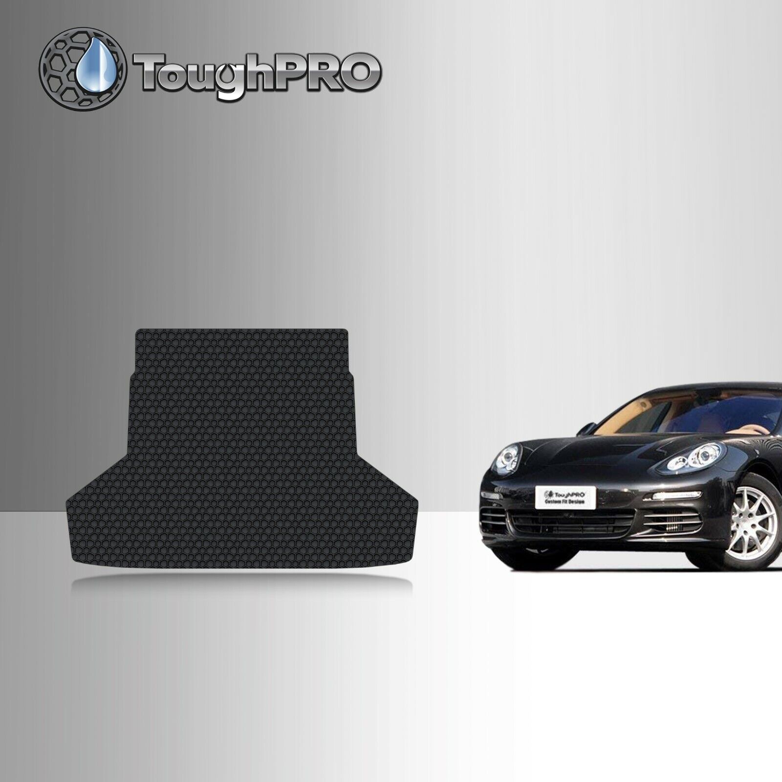 ToughPRO Cargo Mat Black For Porsche Panamera All Weather Custom Fit 2010-2016