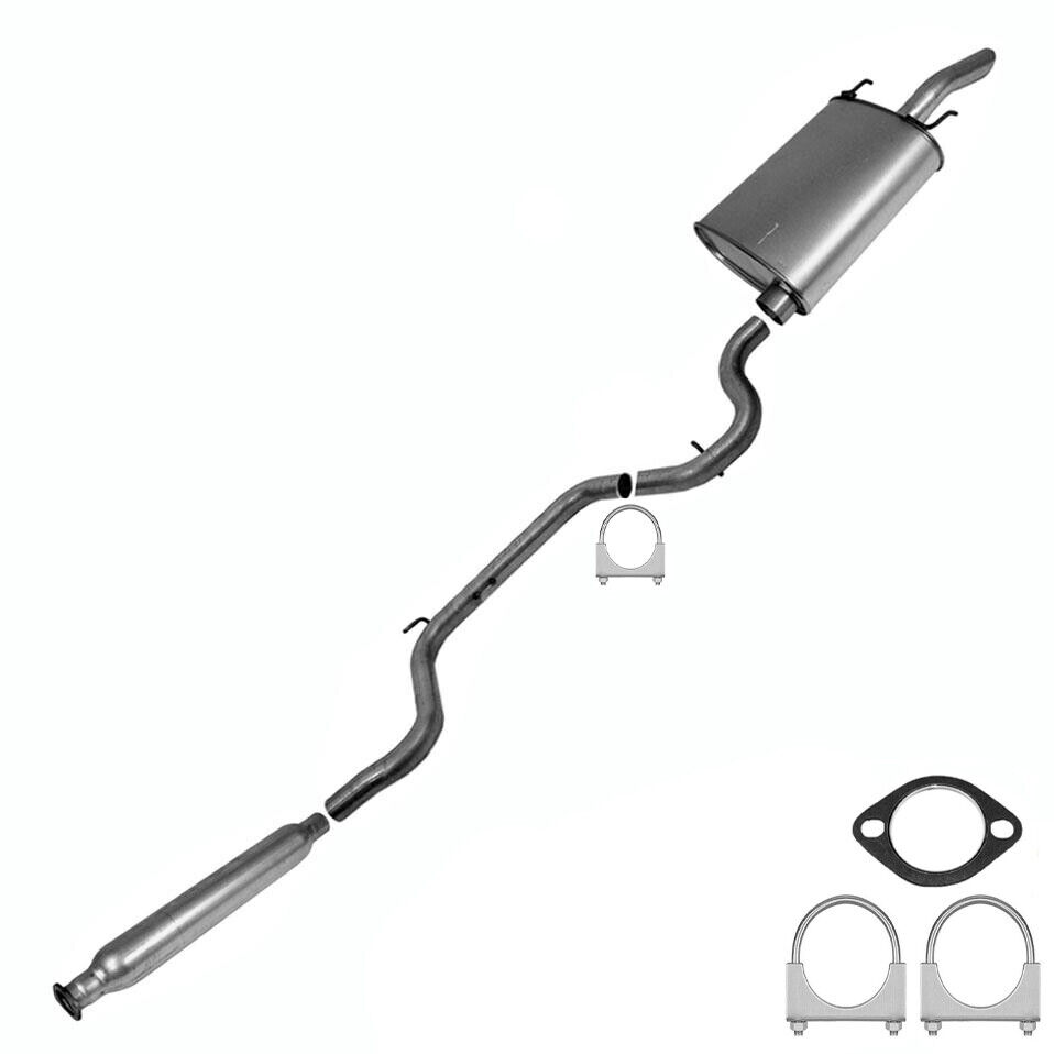 Muffler Resonator Pipe Exhaust System Kit fits: 2000-2002 Monte Carlo 3.4L