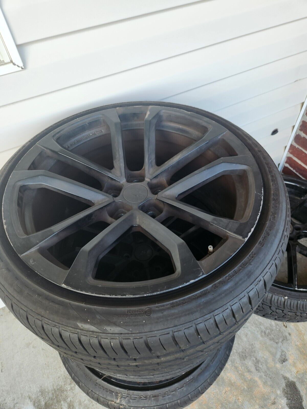 Camaro Rims and tires, black three tires good tread