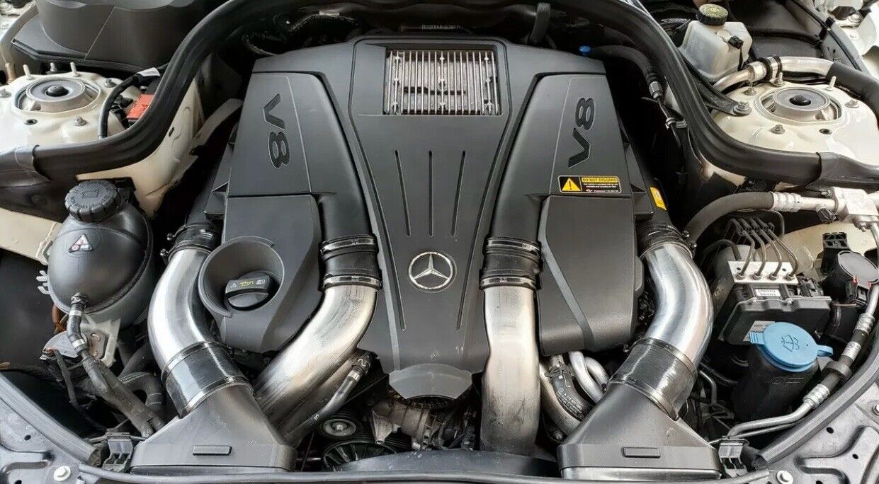 Mercedes Benz Cold Air Intake Tube Kit M278 Bi Turbo AMG Performance W212 W218