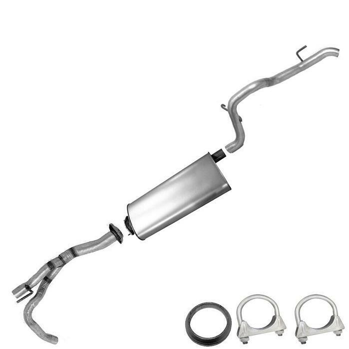 Muffler Tail Y Pipe Exhaust System Kit fits: 2005-2006 Jeep Liberty 3.7L