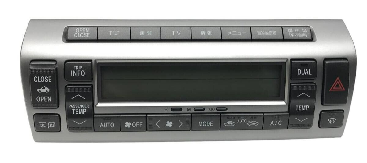 LEXUS SC430 Toyota Soarer UZZ40 air conditioner switch Climate Panel
