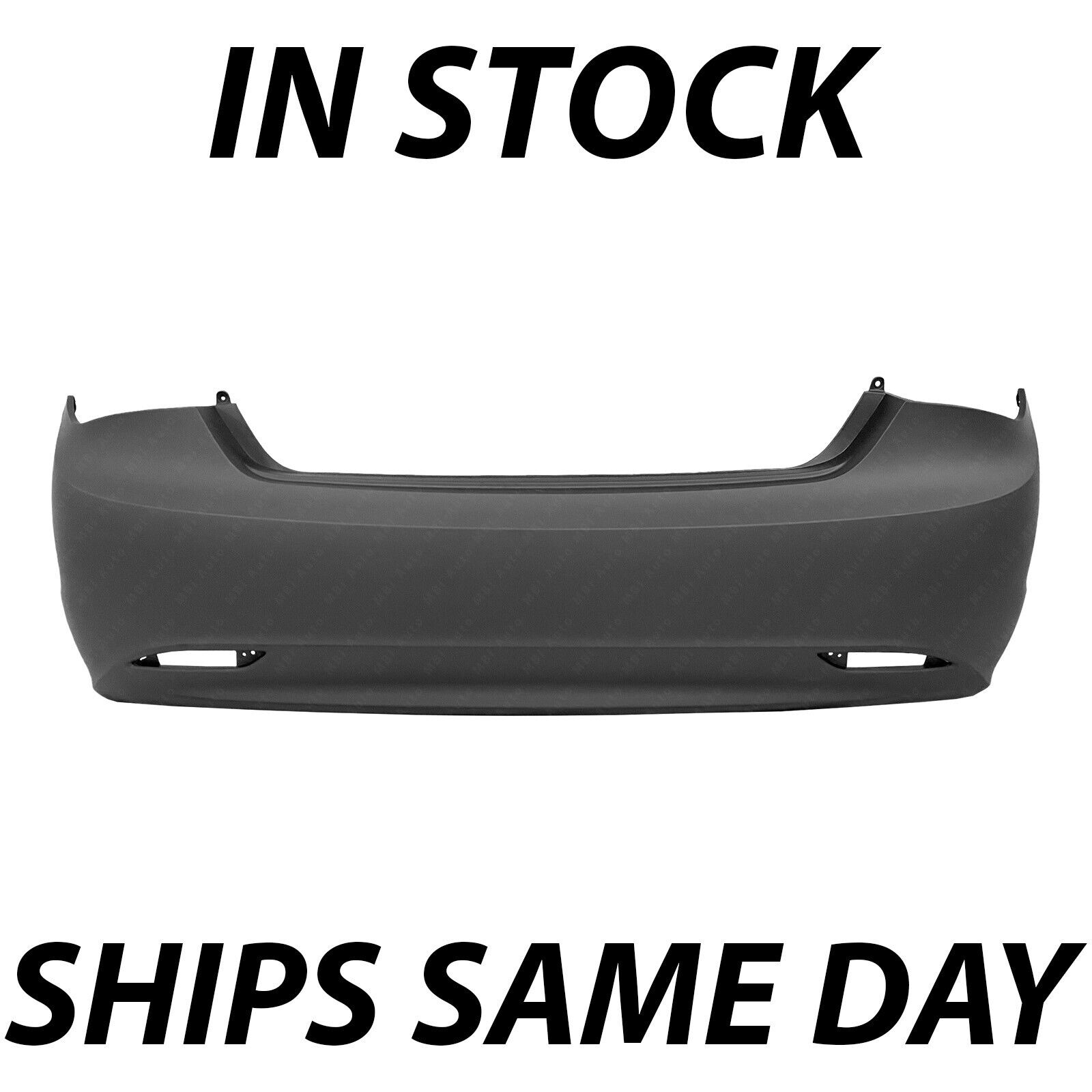 NEW Primered - Rear Bumper Cover Replacement for 2011-2013 Hyundai Sonata 11-13