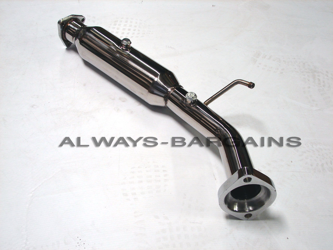 Manzo Stainless Steel Downpipe Fits Honda Civic SI 06-11 2.0L K20Z3 TP-107