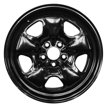 New Wheel For 2011-2017 Chevrolet Caprice 18 Inch Black Steel Rim