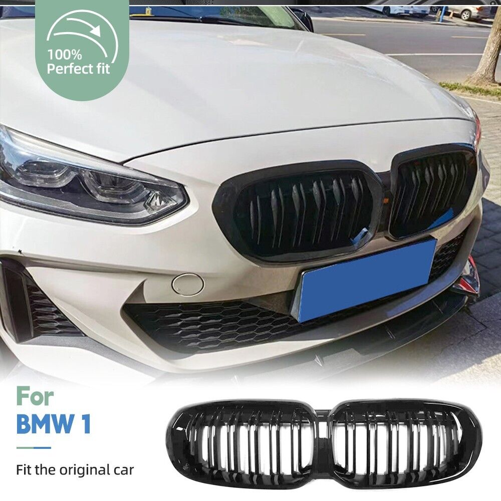 For 21-23 BMW 1 Series 120i118i F52 Front Grille Mesh Air Intake Grill Vent Trim
