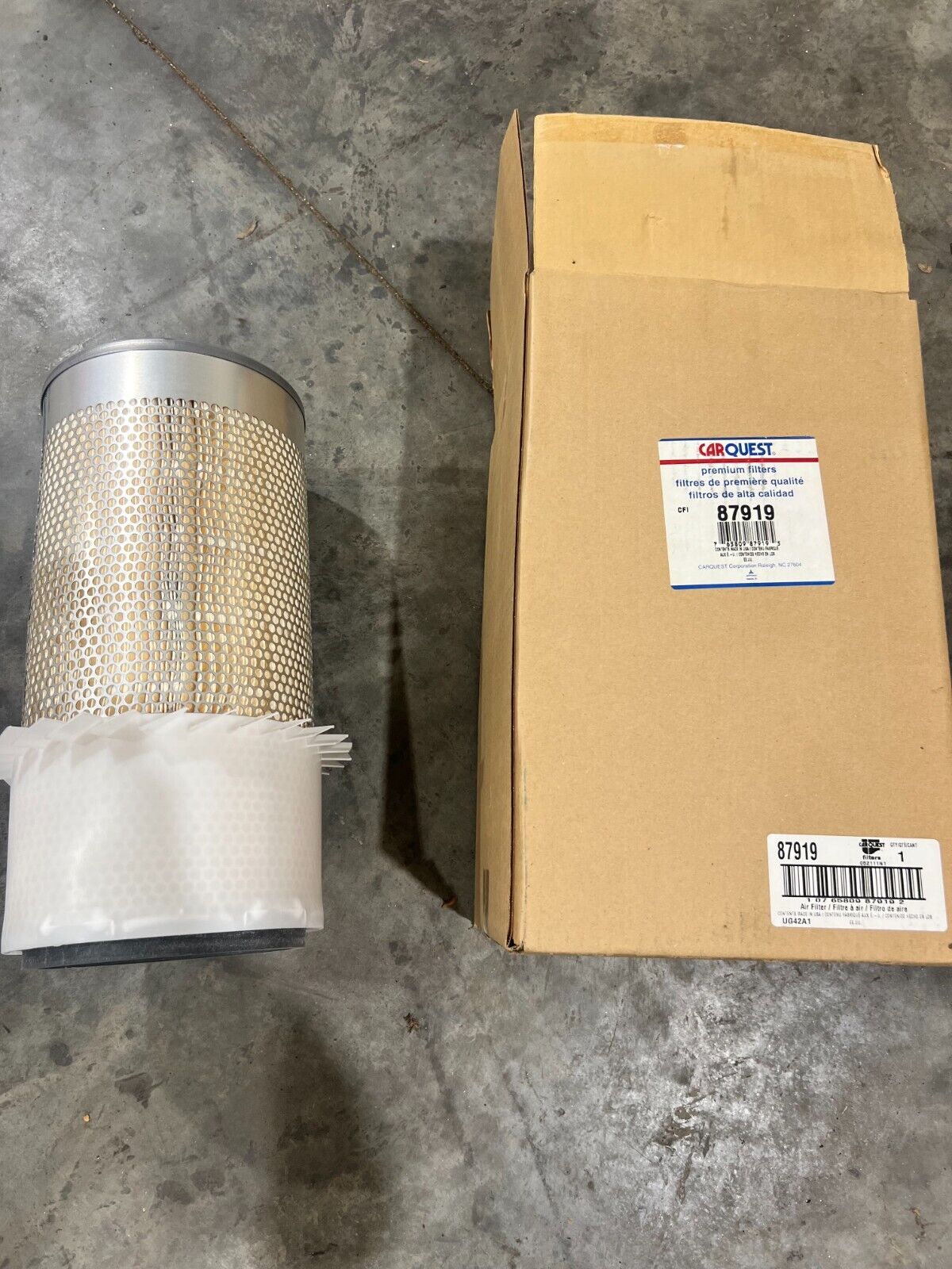 GENUINE NEW CARQUEST 87919 Air Filter BUYERS GUIDE BELOW