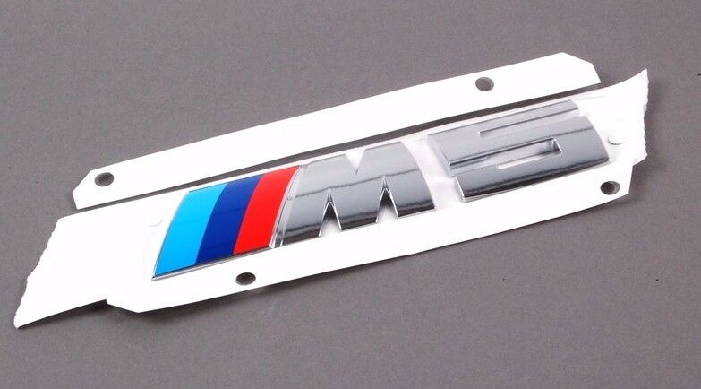 BMW E60 M5 Genuine Rear Trunk Emblem 