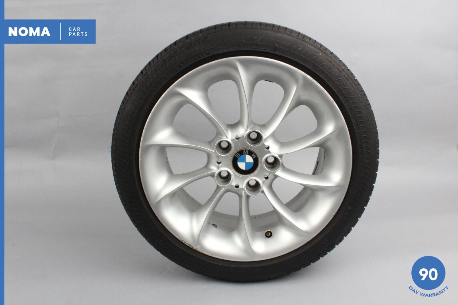 03-08 BMW Z4 E85 8Jx17 Light Alloy Wheel Rim Turbine Style 106 Drive Guard Tire