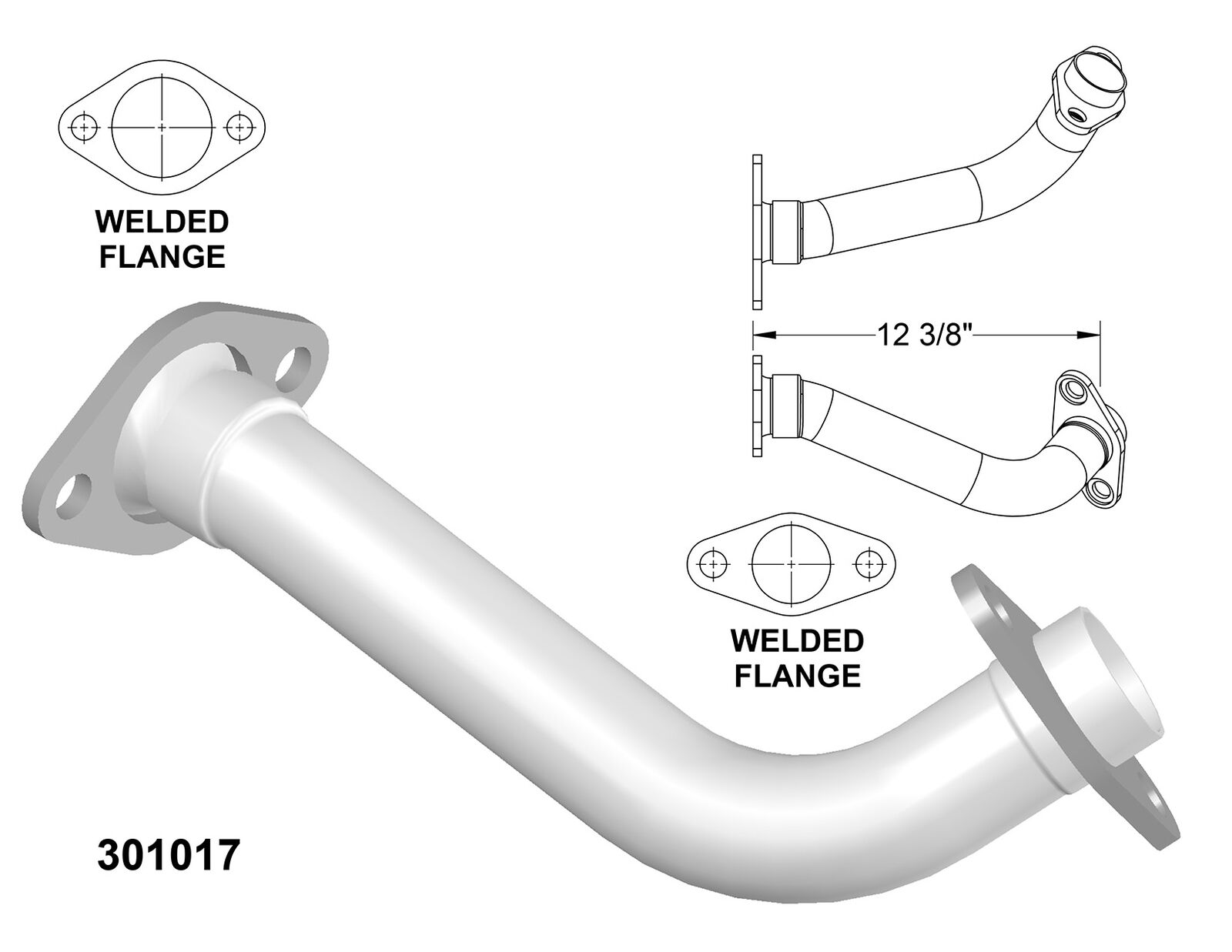 Exhaust and Tail Pipes for 1995-1997 Geo Tracker
